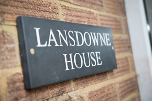 lansdowne house sign
